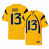 West Virginia Mountaineers 13 Andrew Buie Gold College Football Jersey Dzhi,baseball caps,new era cap wholesale,wholesale hats